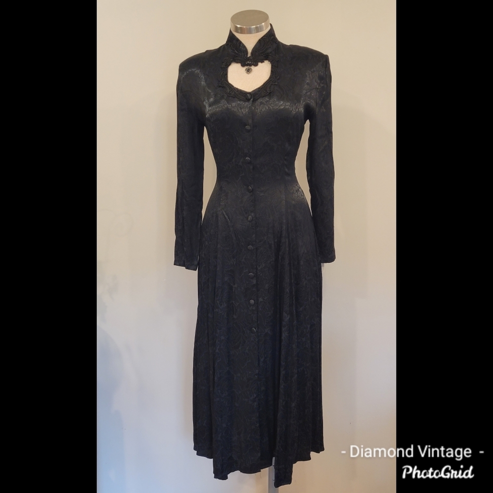 COPY - Jody California vintage sweetheart dress Victorian,, Gothic, Club, Date …